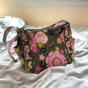 green vera bradley bag